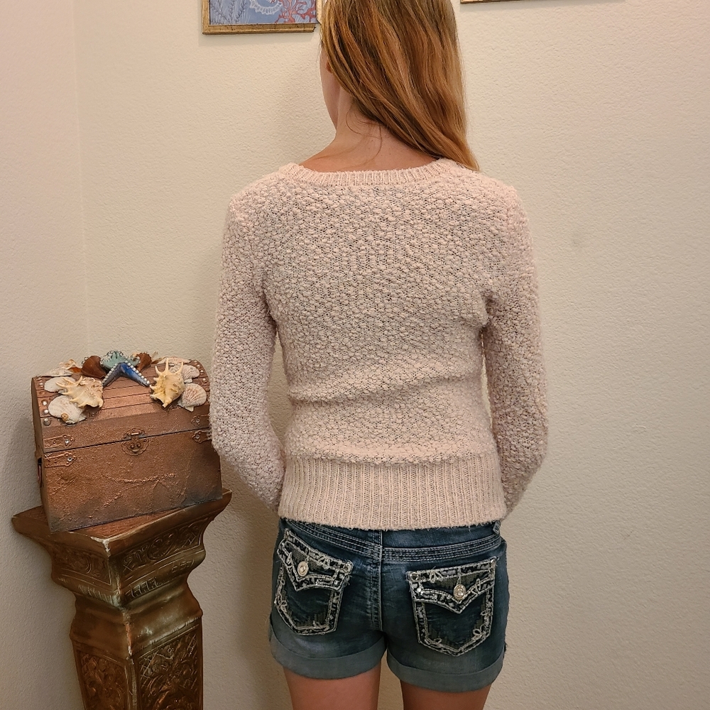 Almost Famous Pretty In Pink Sweater ๐ - Picture 4 of 6